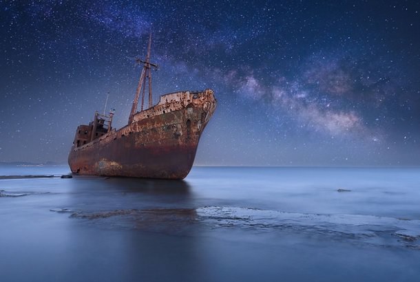 Gökyüzüyle bütünleşen muhteşem kareler