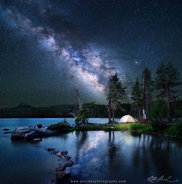 Gökyüzüyle bütünleşen muhteşem kareler