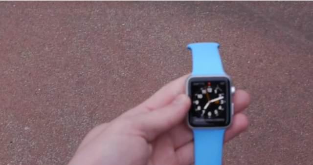 Apple Watch böyle kırıldı