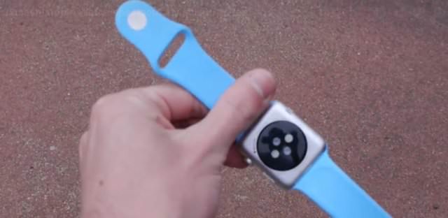 Apple Watch böyle kırıldı