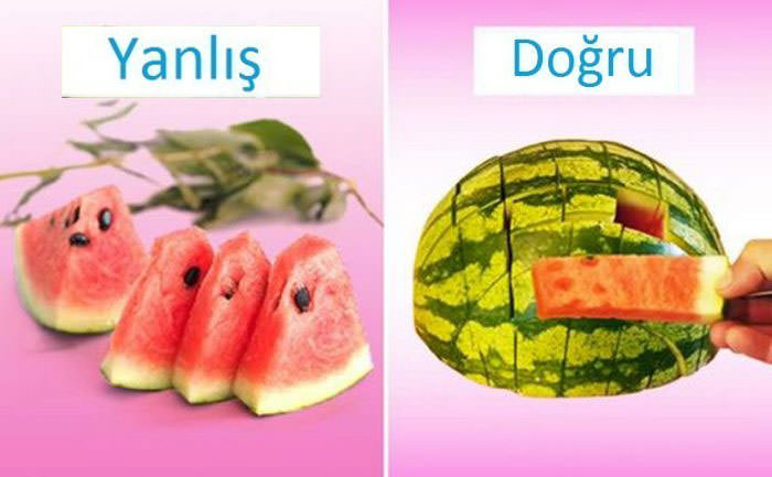 Şimdiye kadar yanlış yapıyormuşuz!