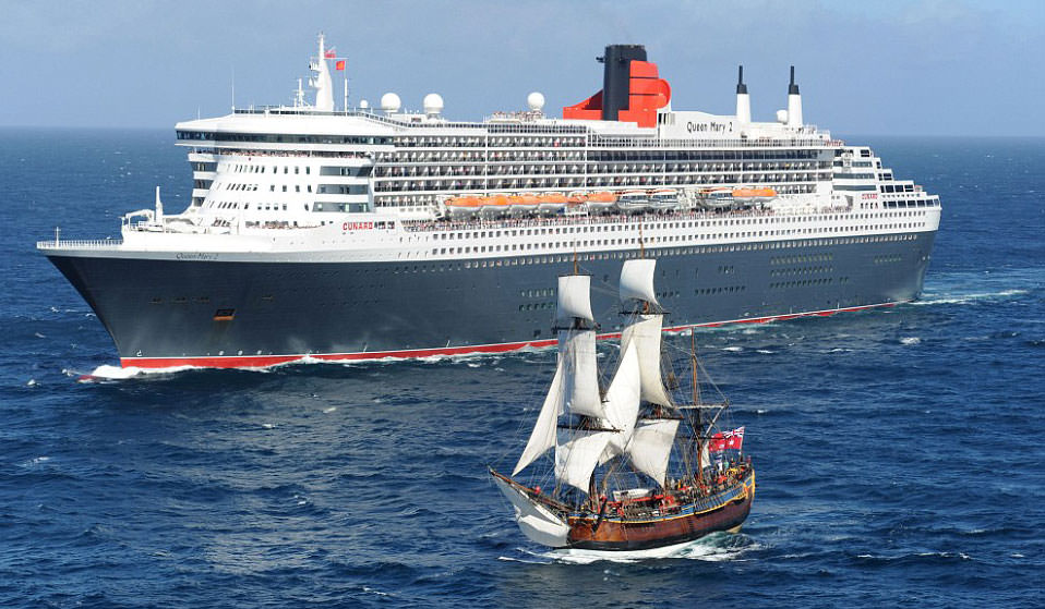 Dev yolcu gemilerine bir de böyle bakın