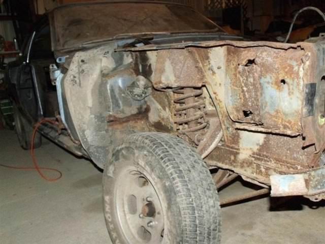 HURDA MUSTANG'TEN EFSANEYİ YARATTI!