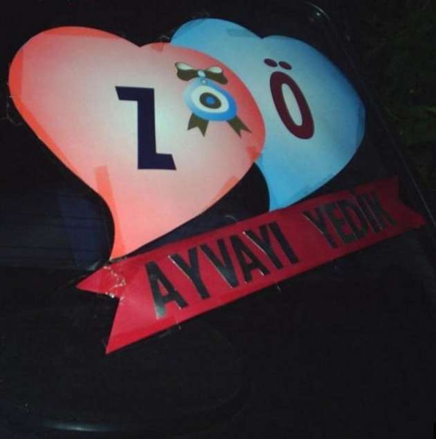 İlginç gelin arabası yazıları