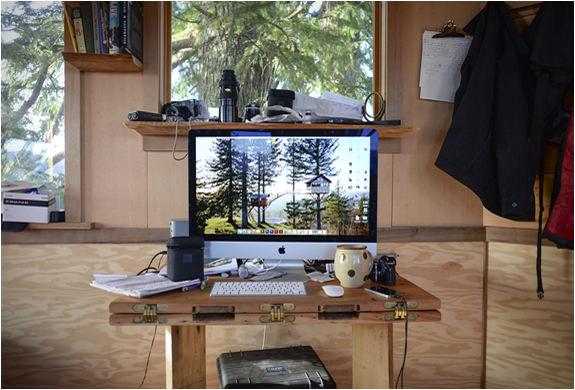 Ağaçların üzerinde büyüleyici yaşam