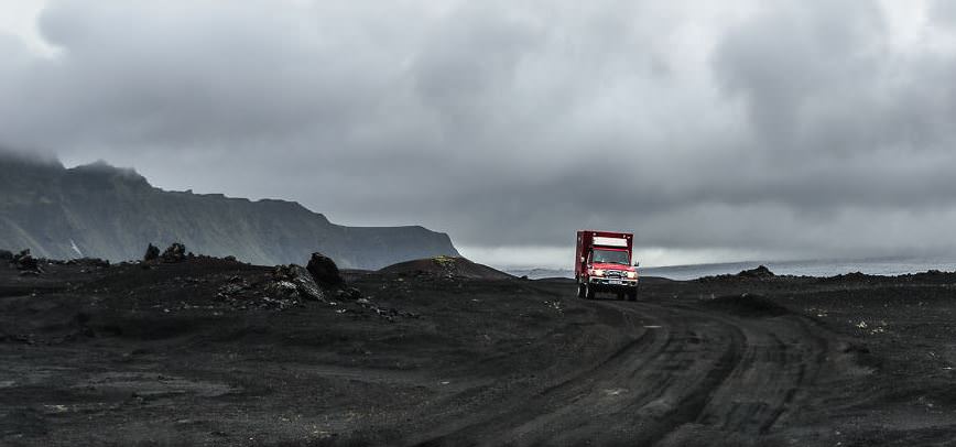 İzlanda'nın beyazı ve yeşili