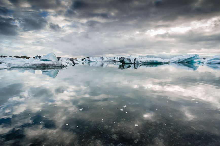 İzlanda'nın beyazı ve yeşili