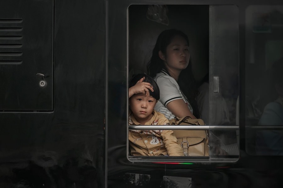 Otobüs yolculuğu sırasında çekilen fotoğraflar