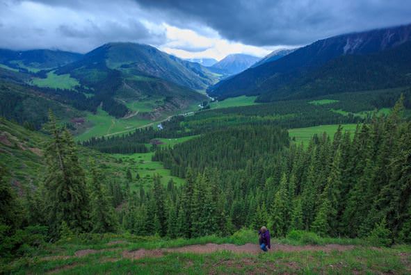 Doğal güzelliği ile Kırgızistan