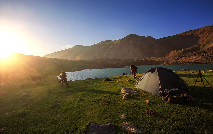 Doğal güzelliği ile Kırgızistan