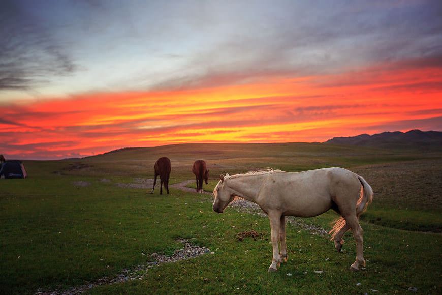 Doğal güzelliği ile Kırgızistan