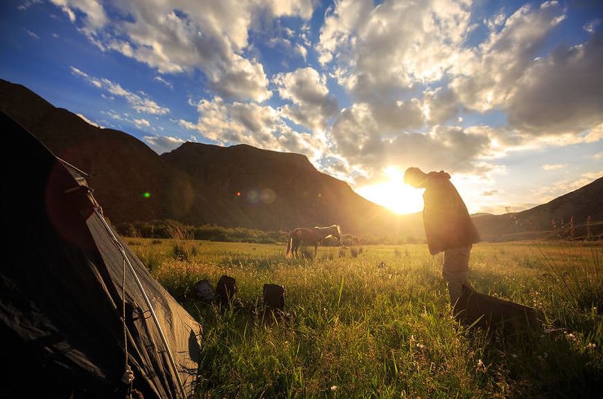 Doğal güzelliği ile Kırgızistan