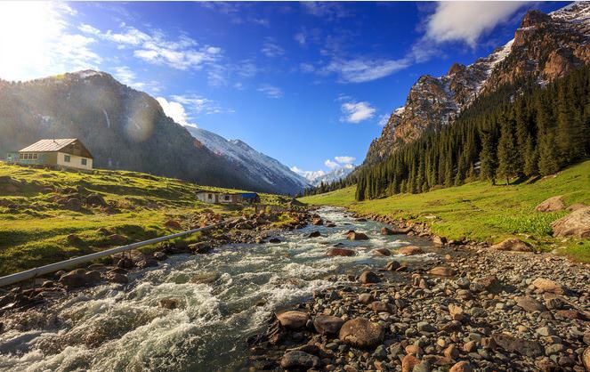 Doğal güzelliği ile Kırgızistan