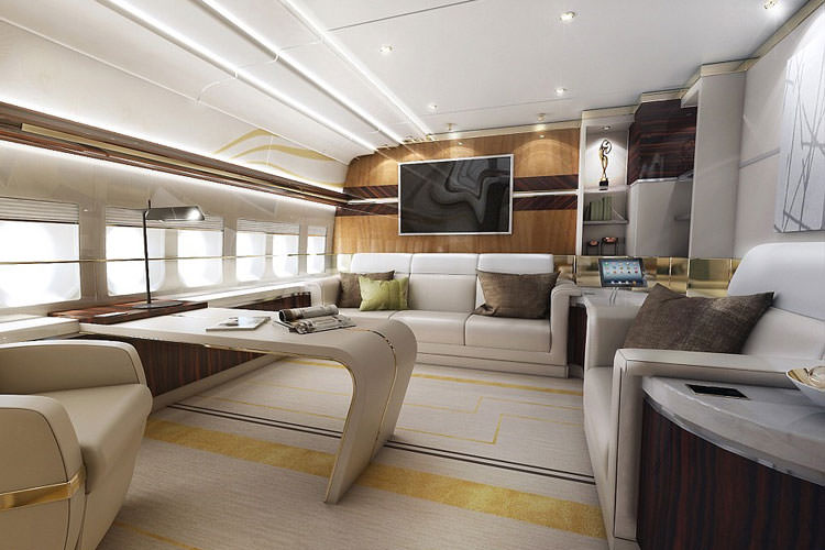 Dünyanın en lüks uçakları