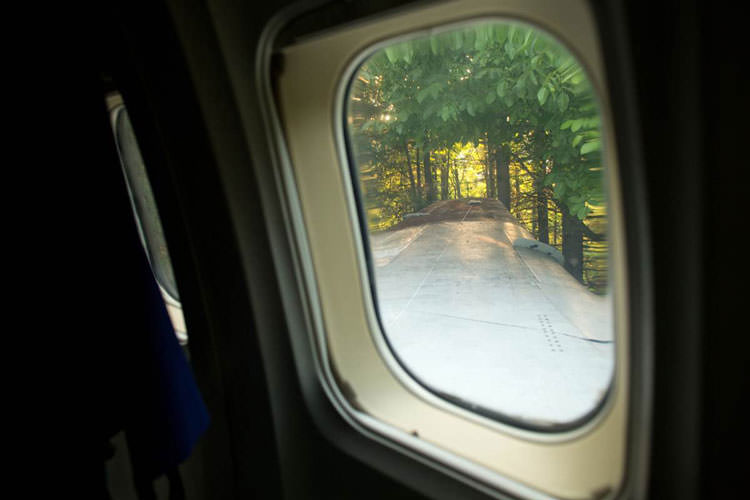 Boeing uçağı ev oldu