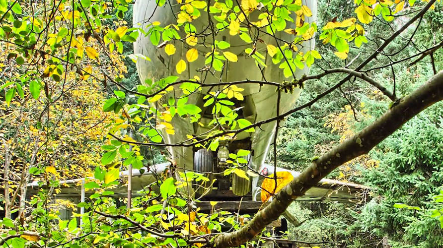 Boeing uçağı ev oldu