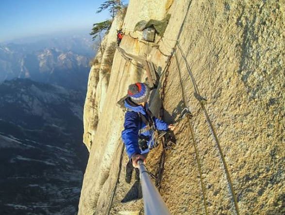Canları pahasına selfie çekenler