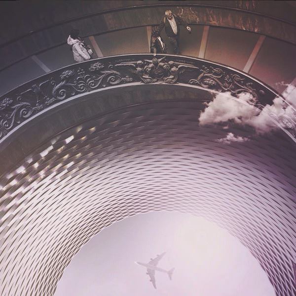 Fotoğrafları başkalaştıran sanatçının çalışmaları!