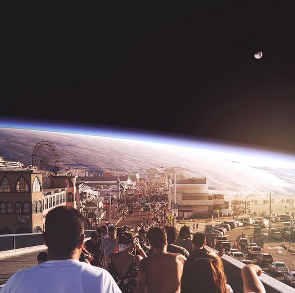 Fotoğrafları başkalaştıran sanatçının çalışmaları!