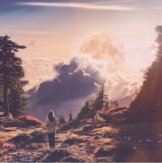 Fotoğrafları başkalaştıran sanatçının çalışmaları!