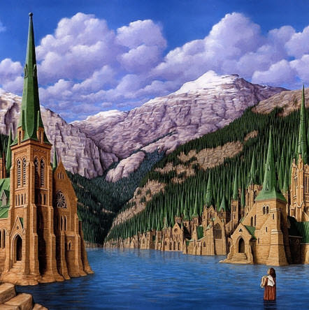 Eserlerinde Optik İlüzyonlar Kullanan Ressamın Zihninizi Allak Bullak Edecek 25 Çalışması