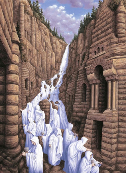 Eserlerinde Optik İlüzyonlar Kullanan Ressamın Zihninizi Allak Bullak Edecek 25 Çalışması