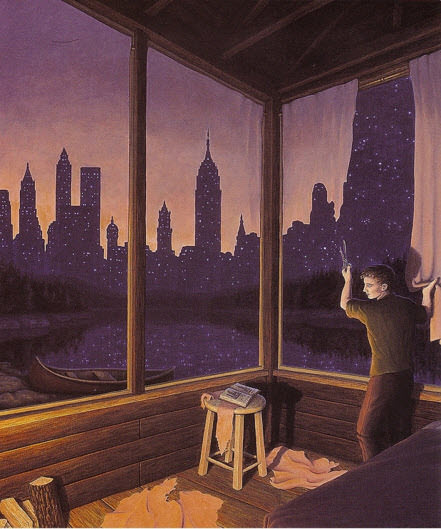 Eserlerinde Optik İlüzyonlar Kullanan Ressamın Zihninizi Allak Bullak Edecek 25 Çalışması