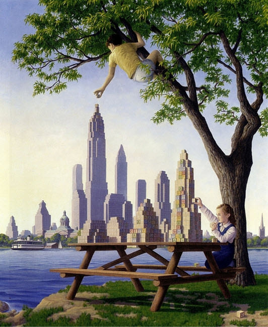 Eserlerinde Optik İlüzyonlar Kullanan Ressamın Zihninizi Allak Bullak Edecek 25 Çalışması