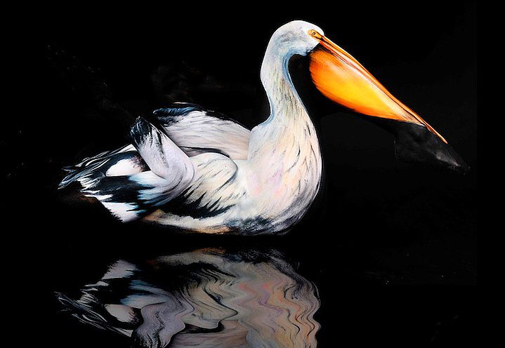 İnanılmaz vücut boyama sanatı