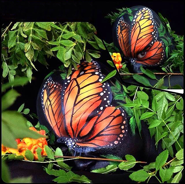 İnanılmaz vücut boyama sanatı