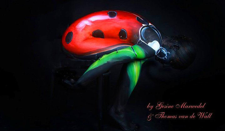 İnanılmaz vücut boyama sanatı