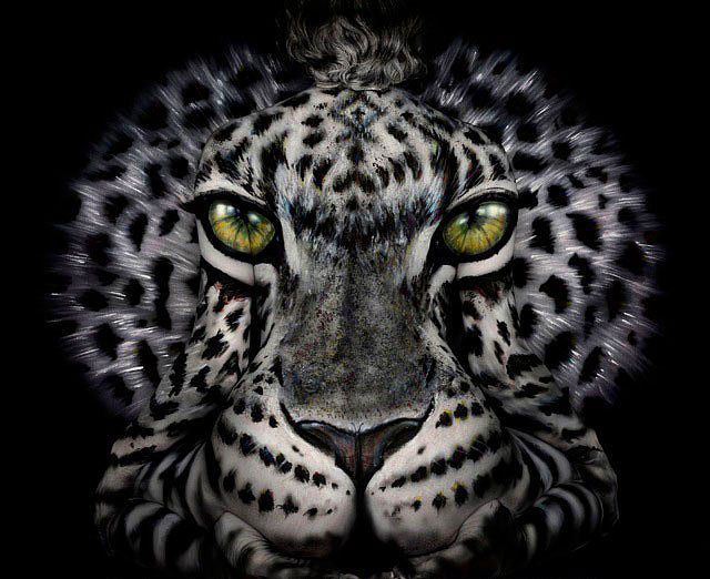 İnanılmaz vücut boyama sanatı