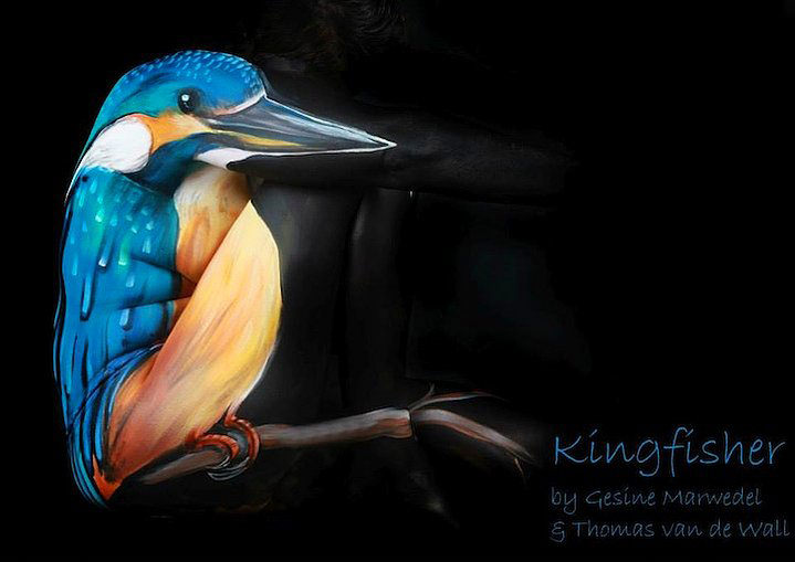 İnanılmaz vücut boyama sanatı