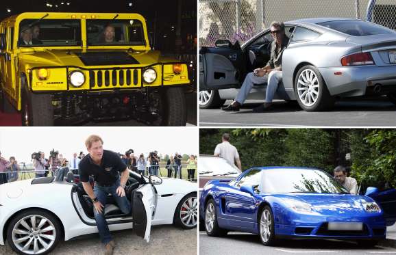 Yıldızların kendileri kadar değerli otomobilleri