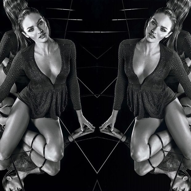 Victoria's Secret meleği Candice Swanepoel objektif karşısında