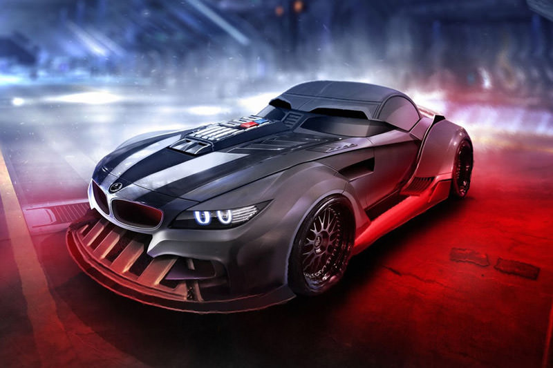 Sevilen Star Wars karakterleri araba modeli olsaydı...