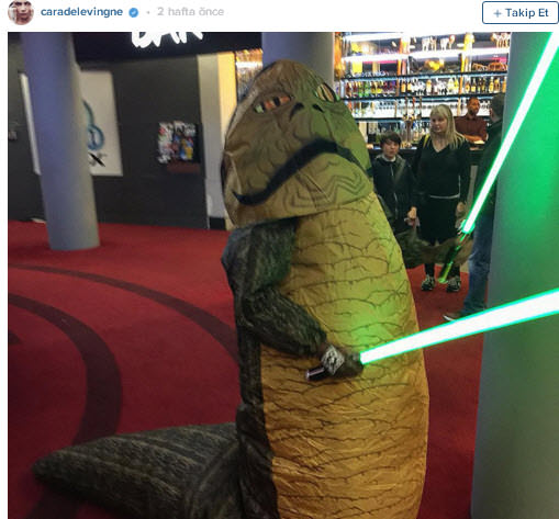 Cara Delevingne'e hayran olmak için bir sebep daha!