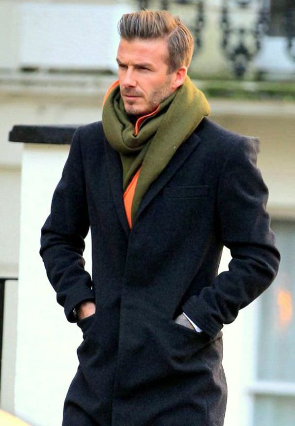 Kışın erkekleri daha çekici hale getiren şal modası