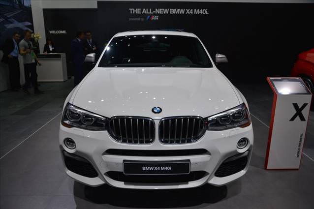 En güçlü BMW X4 de Detroit'de