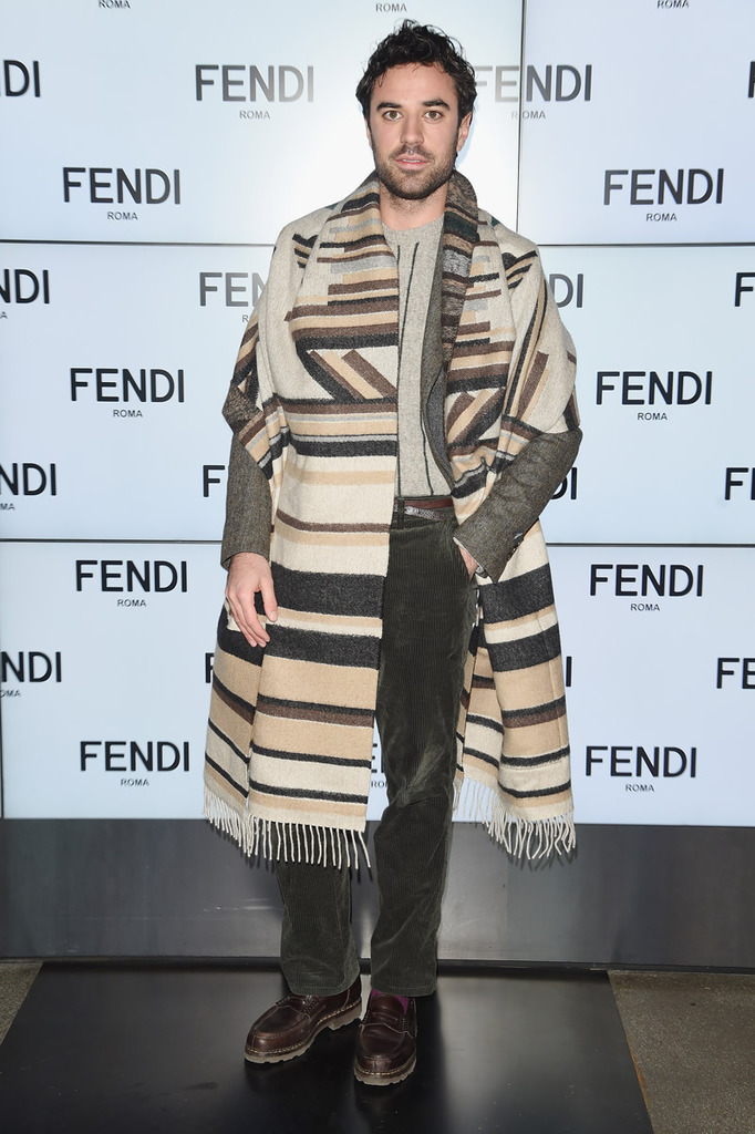 Fendi Sonbahar-Kış 2016 erkek  defilesinden görüntüler