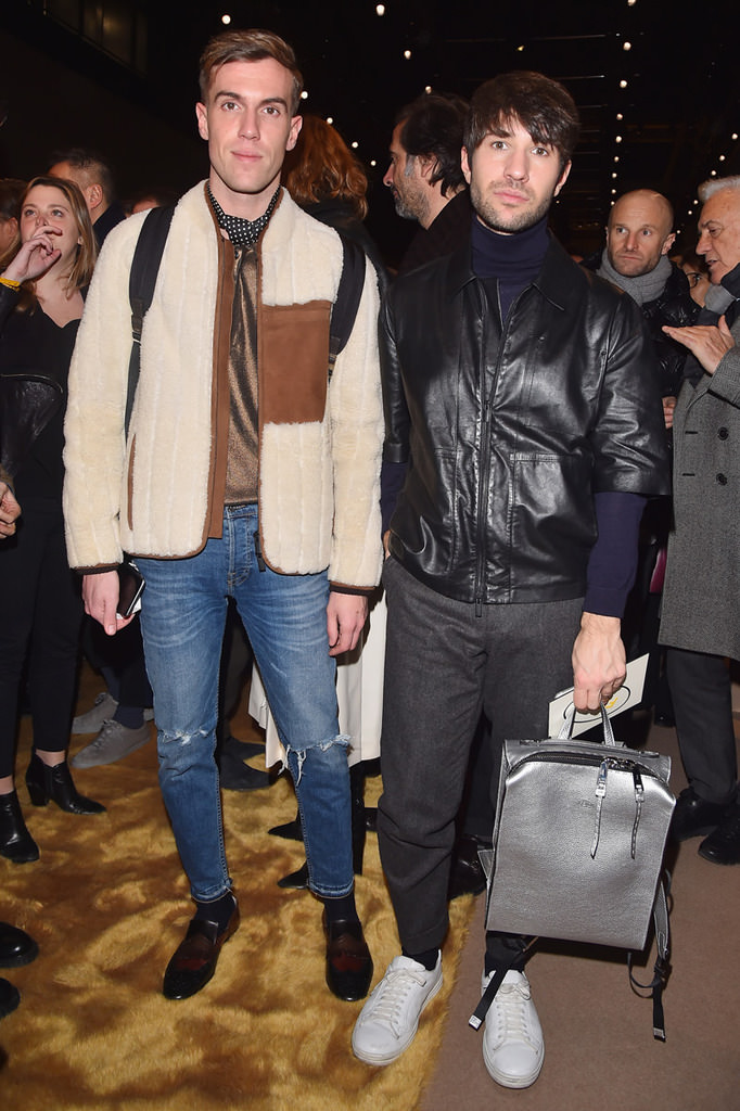 Fendi Sonbahar-Kış 2016 erkek  defilesinden görüntüler