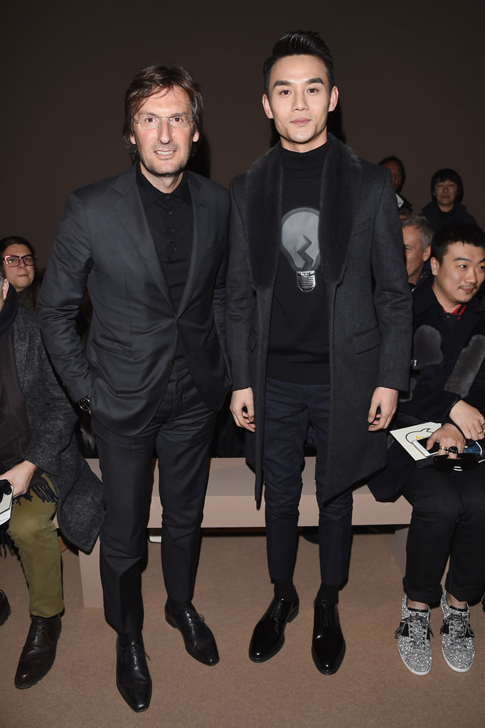 Fendi Sonbahar-Kış 2016 erkek  defilesinden görüntüler