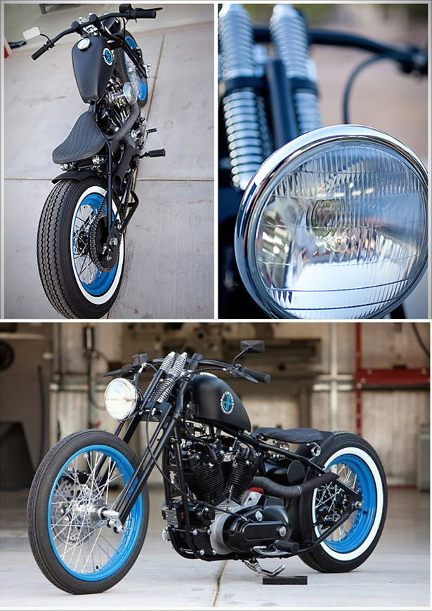 Birbirinden güzel  "Custom" motosikletler