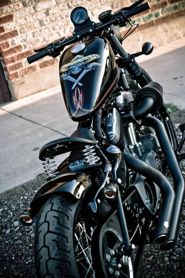 Birbirinden güzel  "Custom" motosikletler