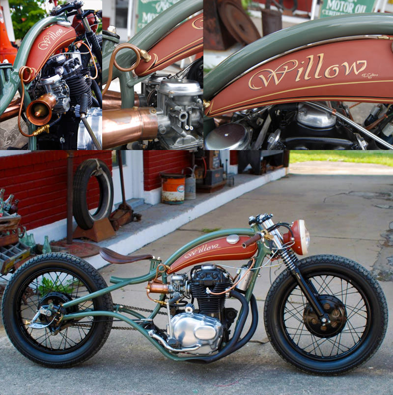 Birbirinden güzel  "Custom" motosikletler