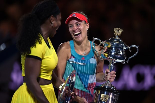 Angelique Kerber tarih yazdı