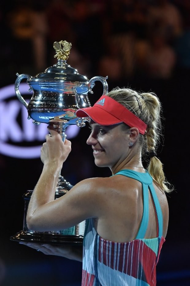 Angelique Kerber tarih yazdı
