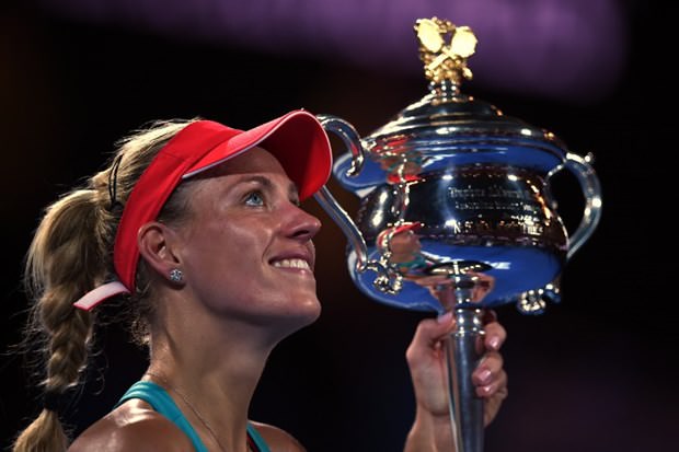 Angelique Kerber tarih yazdı