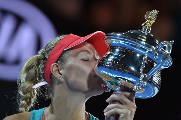 Angelique Kerber tarih yazdı