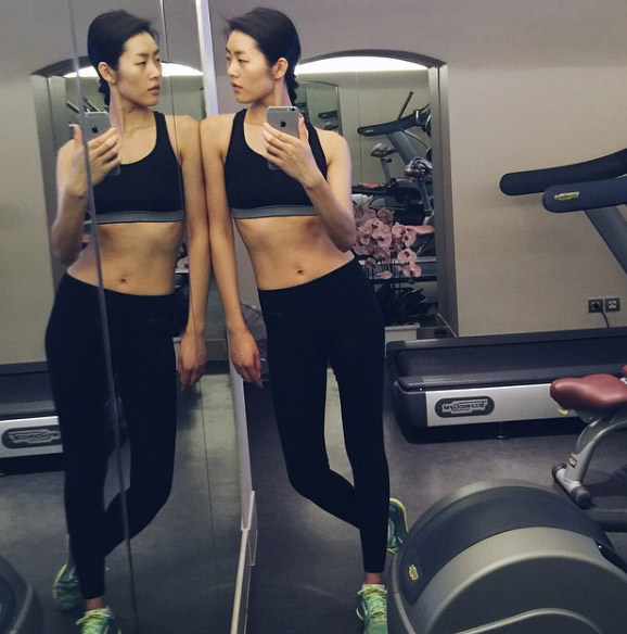 Instagram'da bir Asyalı güzel: Liu Wen